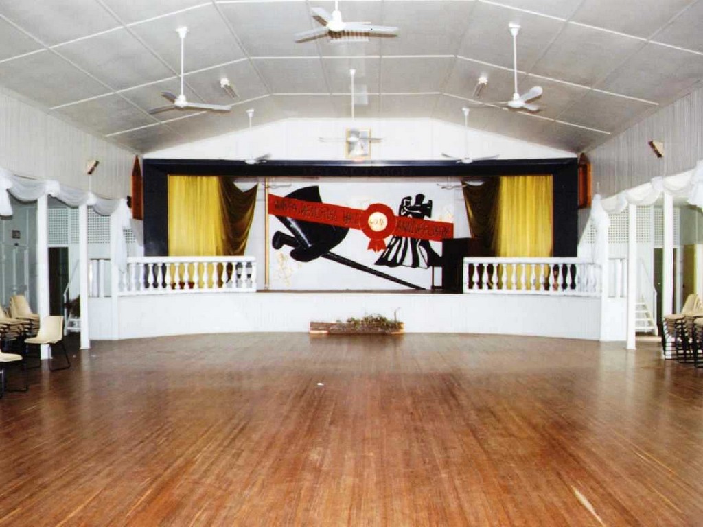 Warra Memorial Hall - inside view