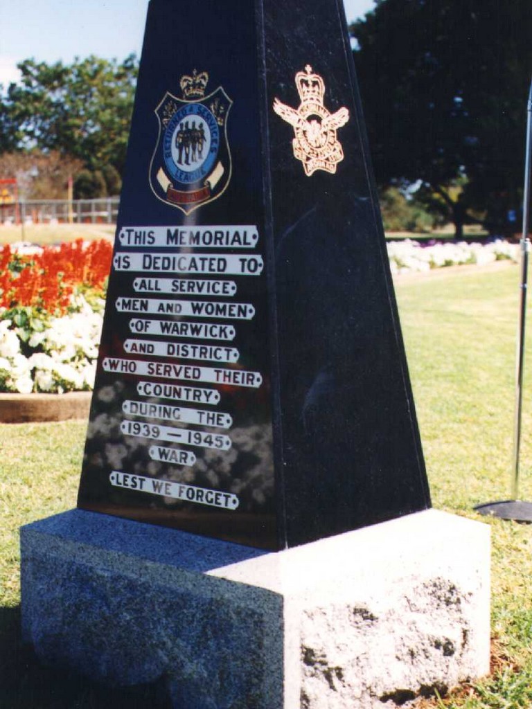 Photo of Warwick World War II Memorial