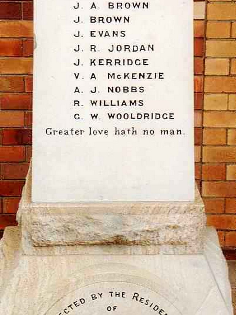 Westbrook War Memorial