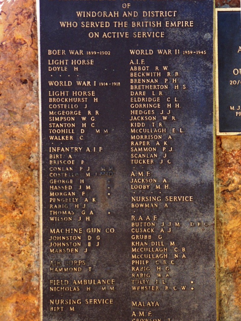 Windorah Rock of Remembrance