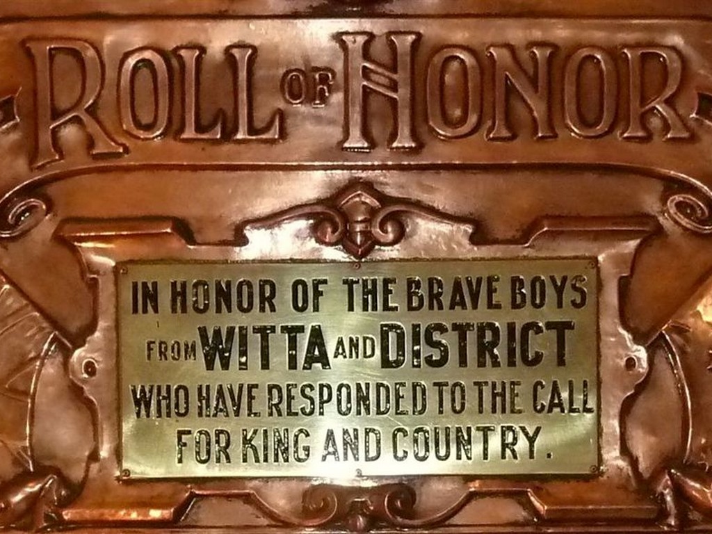 Witta and District Roll of Honour (2011)