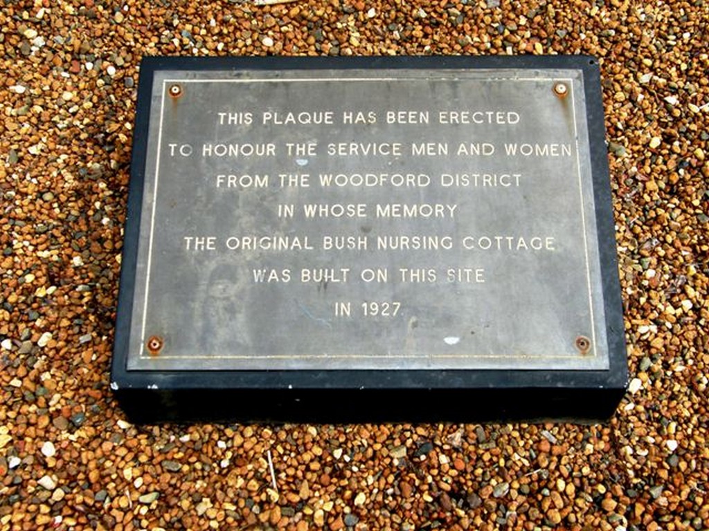 Woodford War Memorial - Plaque
