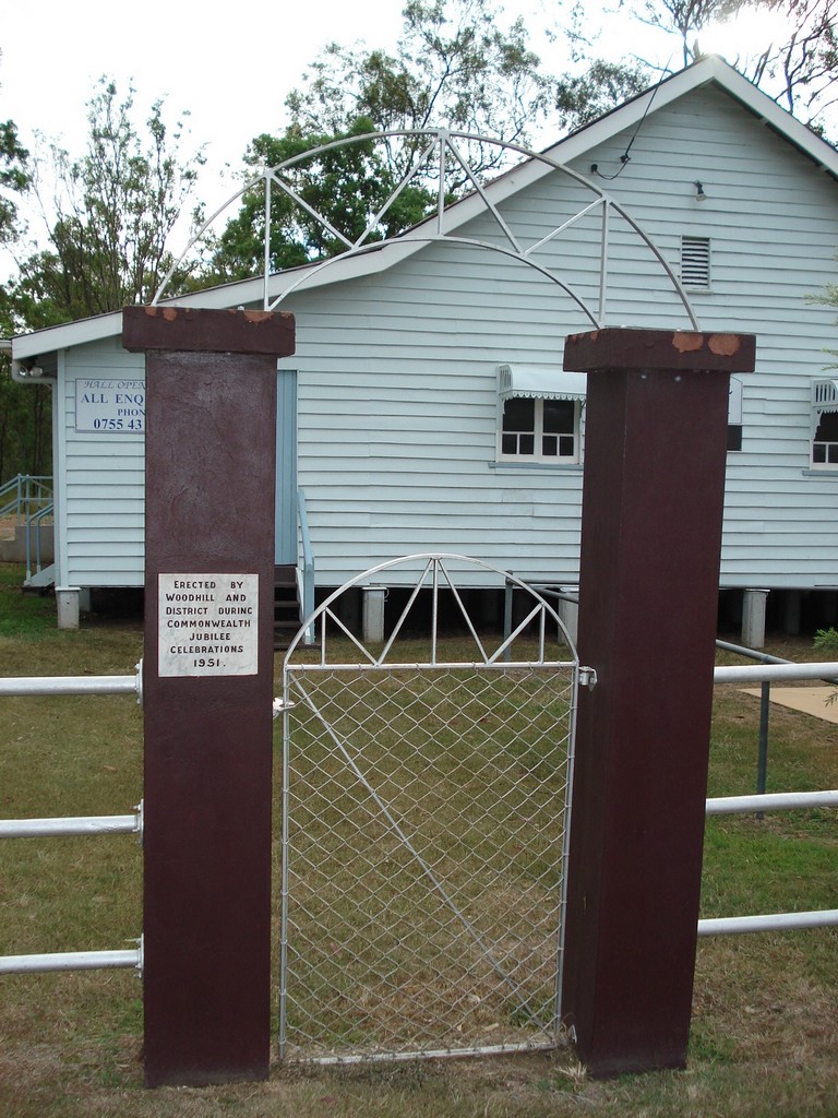 Woodhill Memorial Hall Entrance Feature
