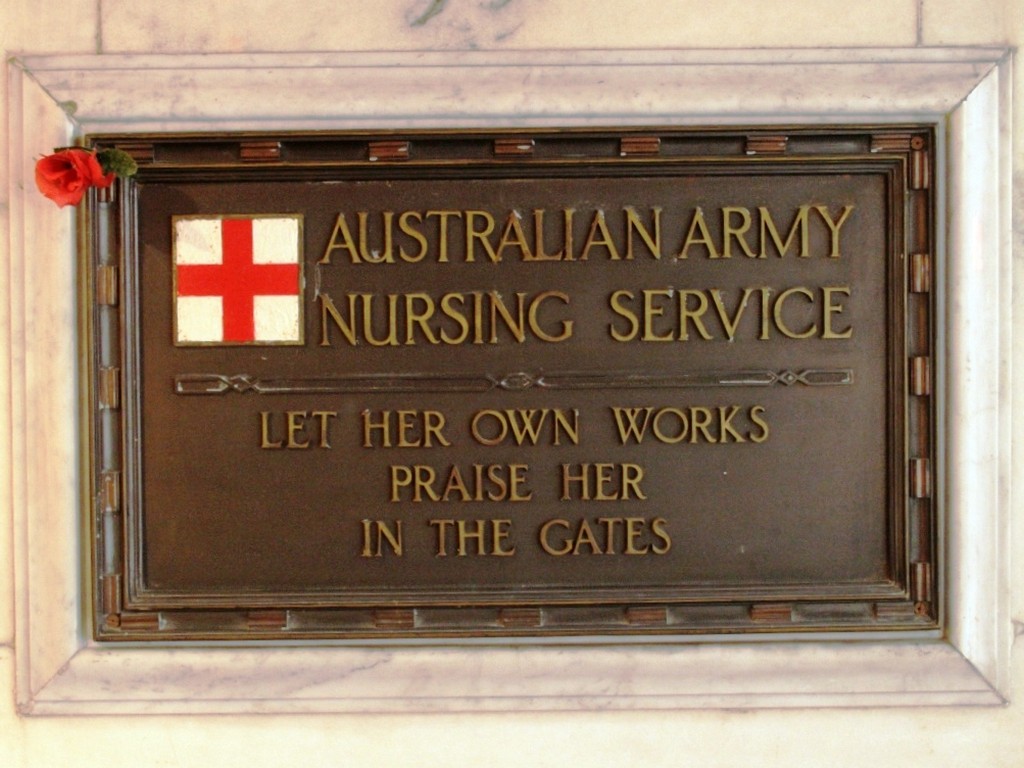 Australian Army Medical Services Plaques - Army Nursing Service