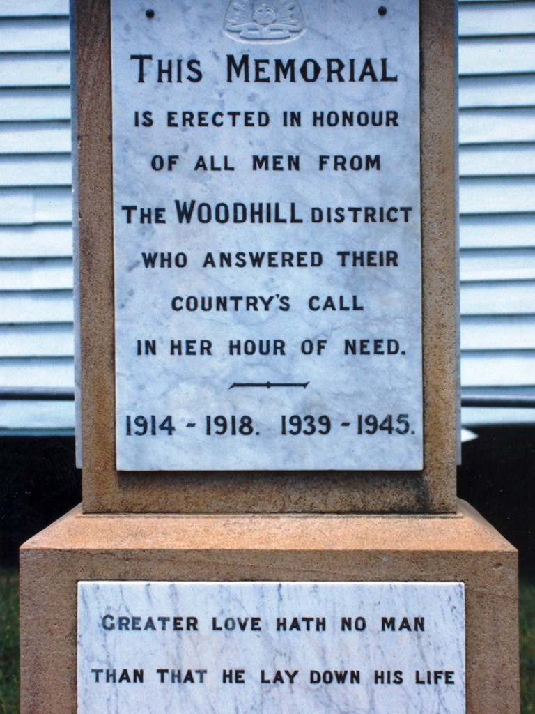Woodhilll War Memorial