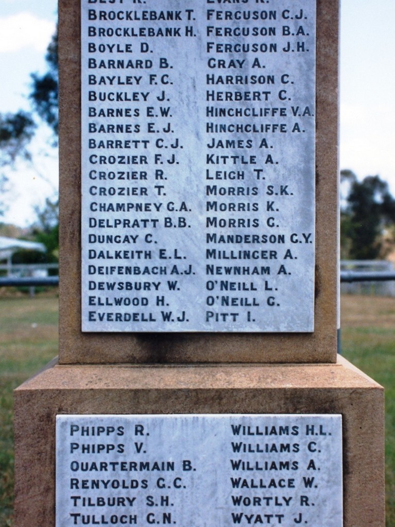 Woodhilll War Memorial