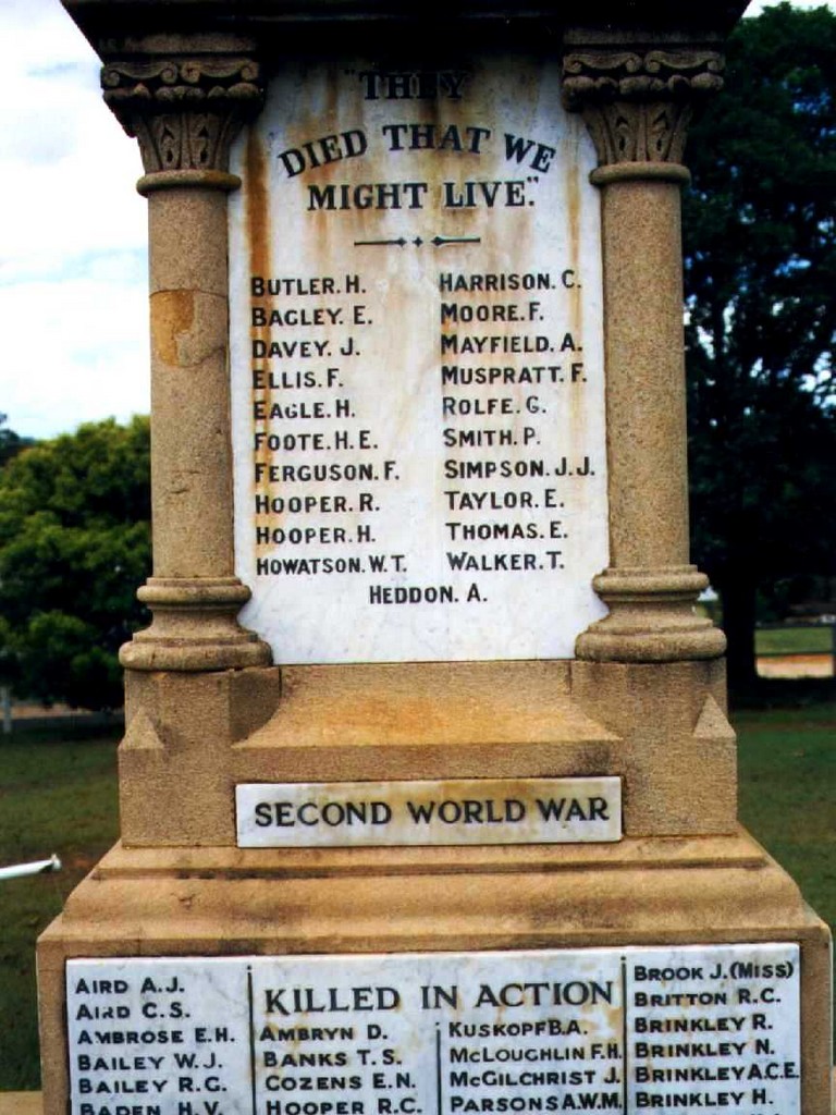 Woombye War Memorial