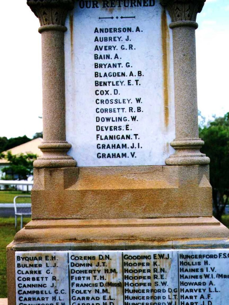 Woombye War Memorial