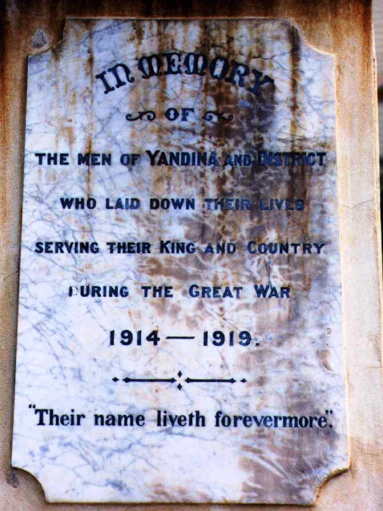 Yandina Cenotaph
