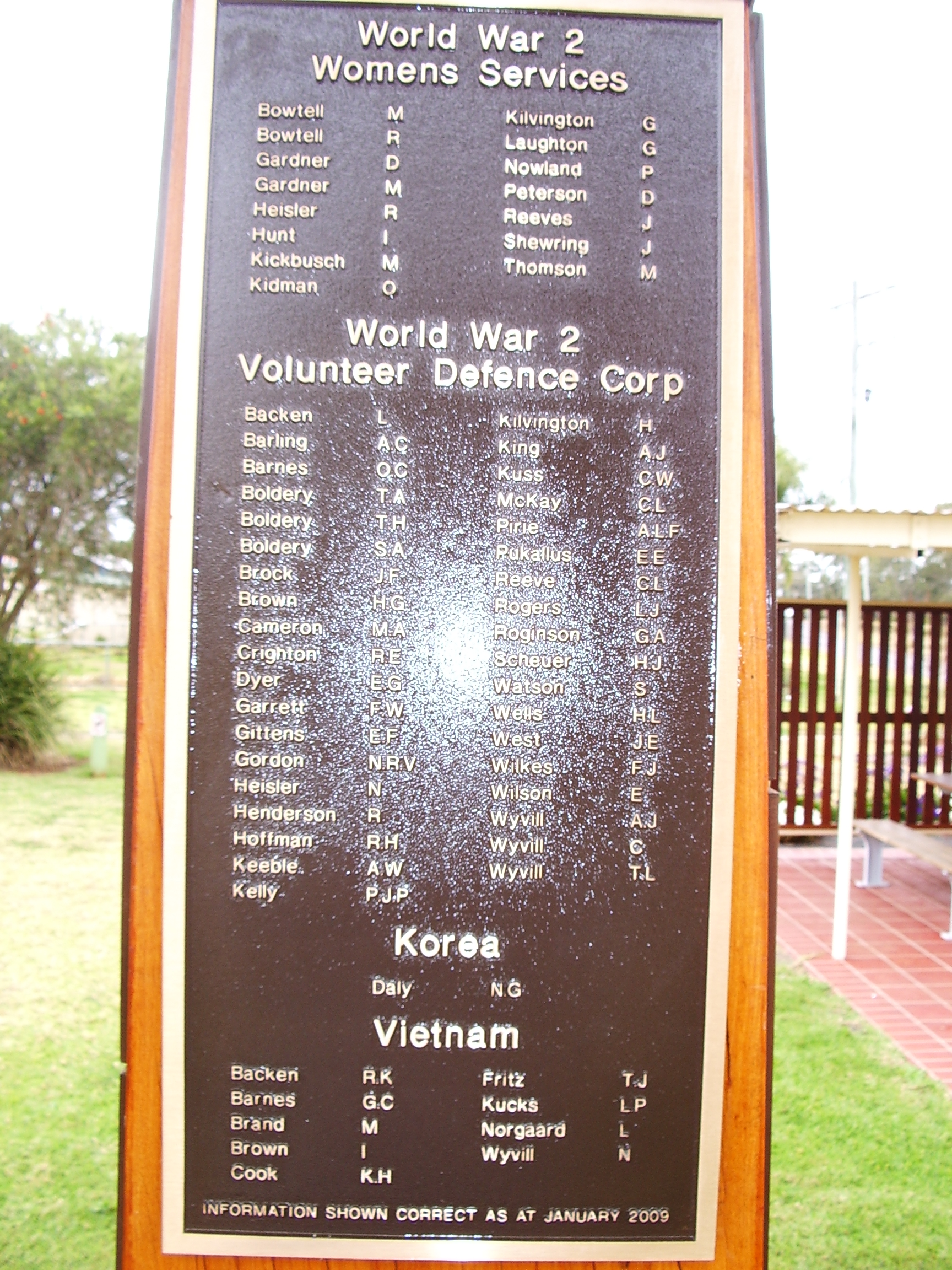Plaque, west side of obelisk, in 2010