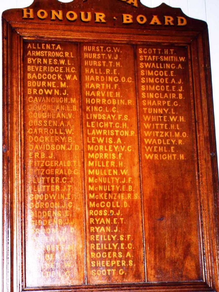 Yuleba Honour Board