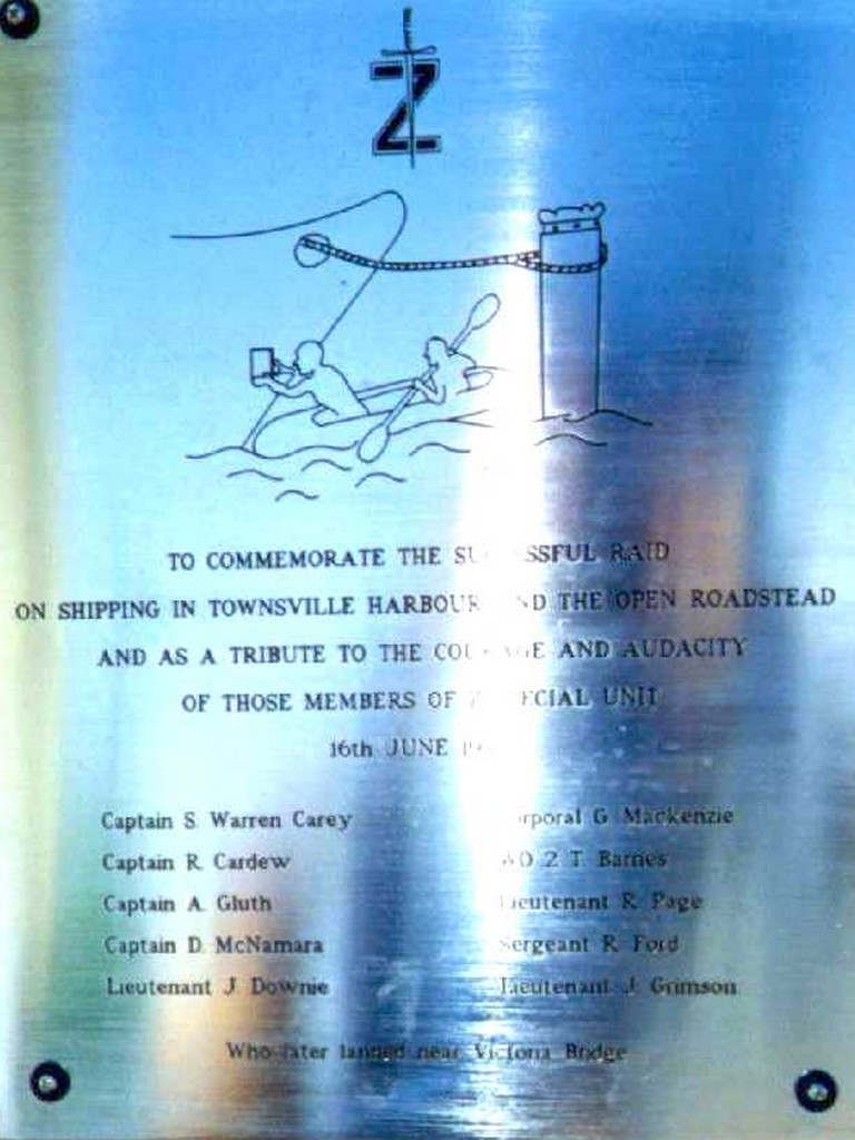 Z Force Memorial Plaque