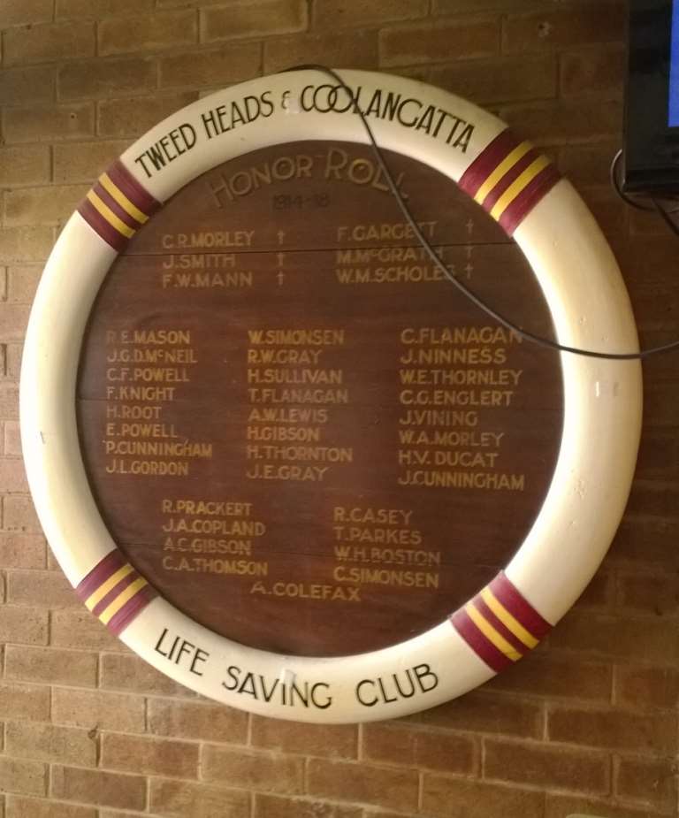 The honour roll