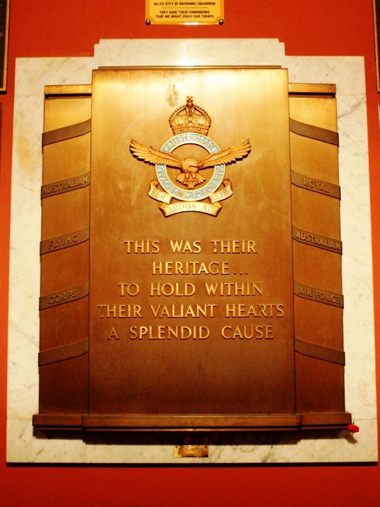 Australian Flying Corps and Royal Australian Air Force Plaque
