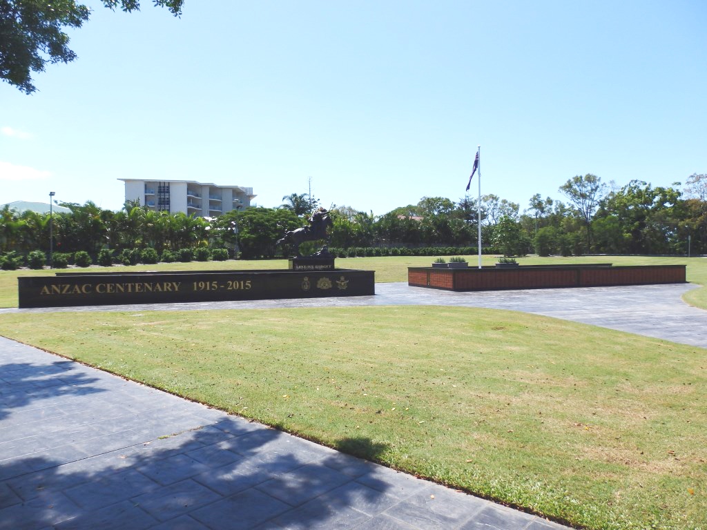 Overview of memorial, from southeast