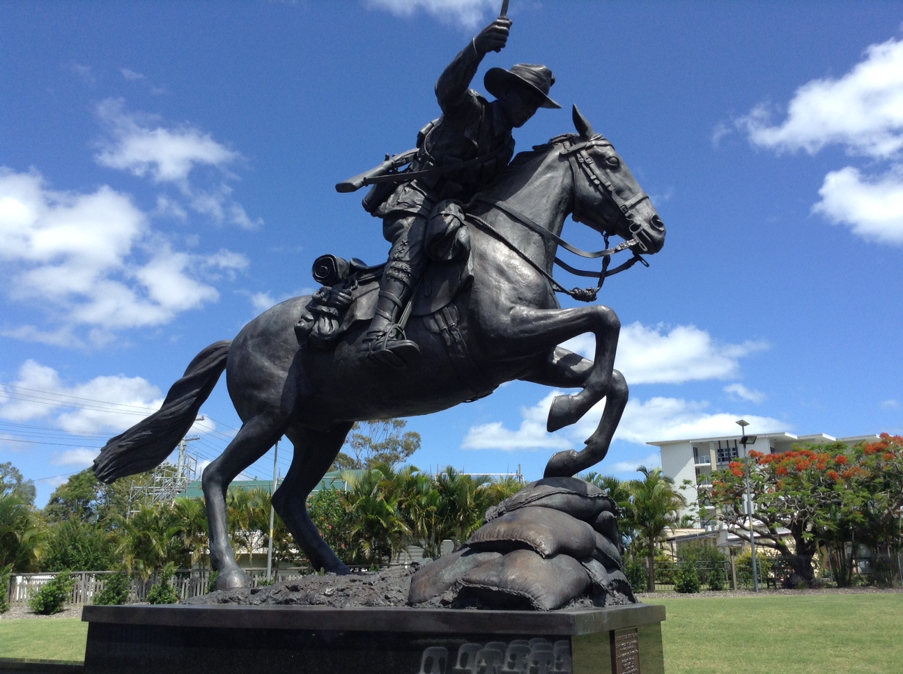 Lighthorse statue