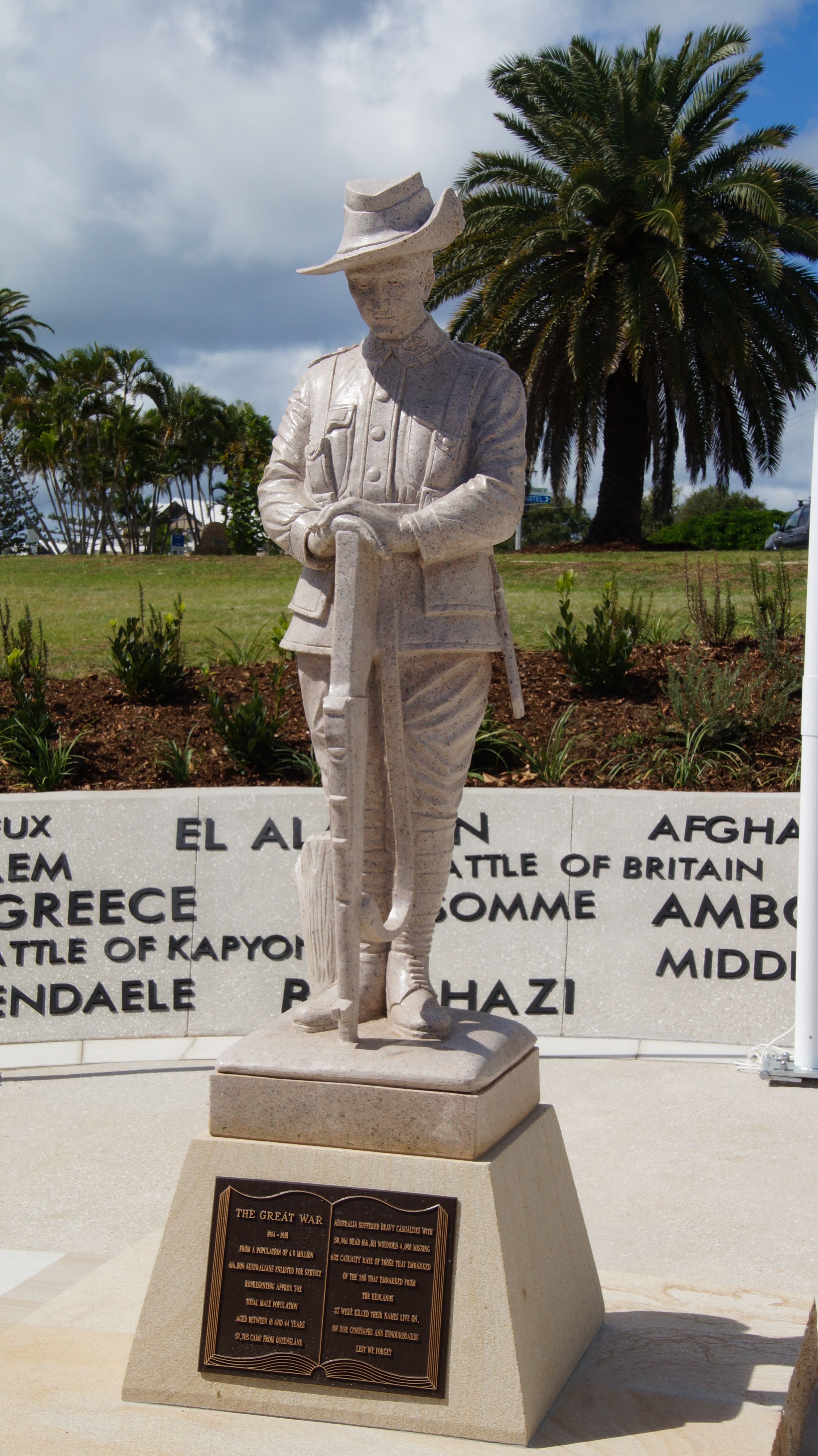 Digger statue