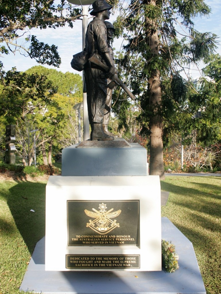Australian Vietnamese War Memorial - side view