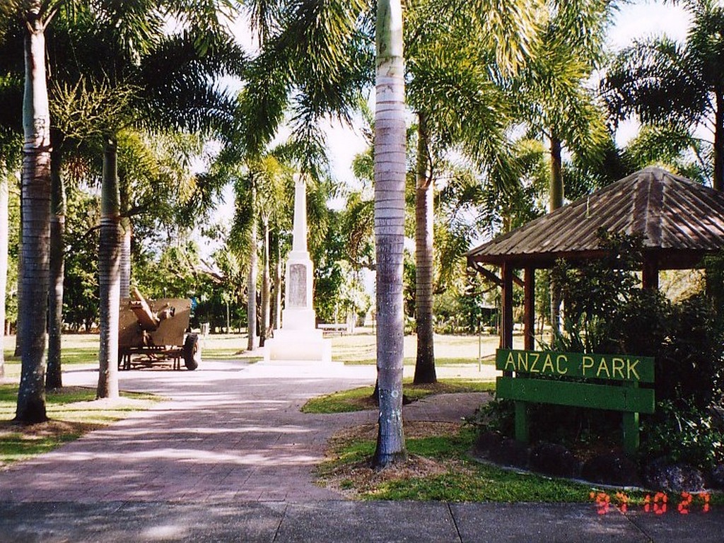 Babinda War Memorial - Anzac Park setting
