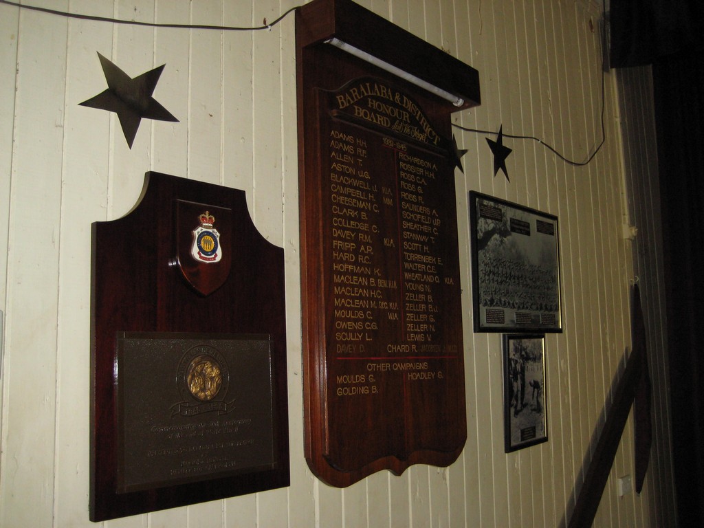 Baralaba & District Honour Board