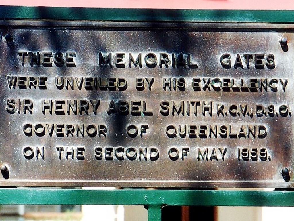 Barcaldine Memorial Gates