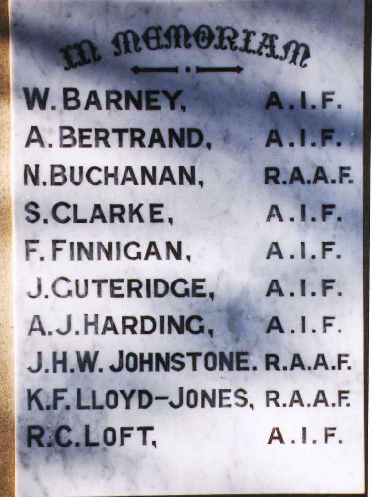 Barcaldine WWII Memorial Gates - 1999