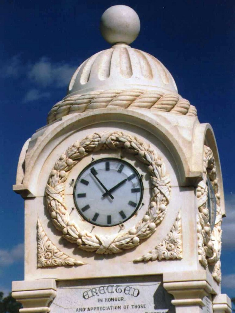 Barcaldine War Memorial Clock Tower - 1999