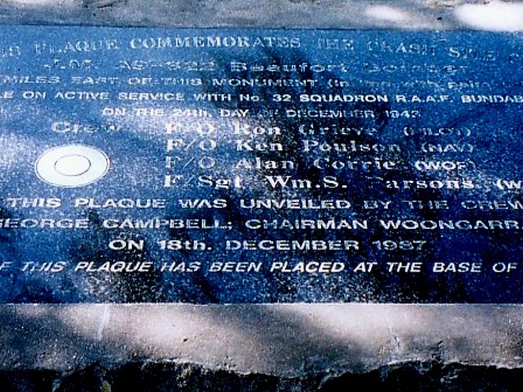 Bargara Beaufort Bomber Memorial