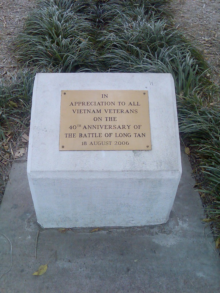Long Tan Memorial Plaque