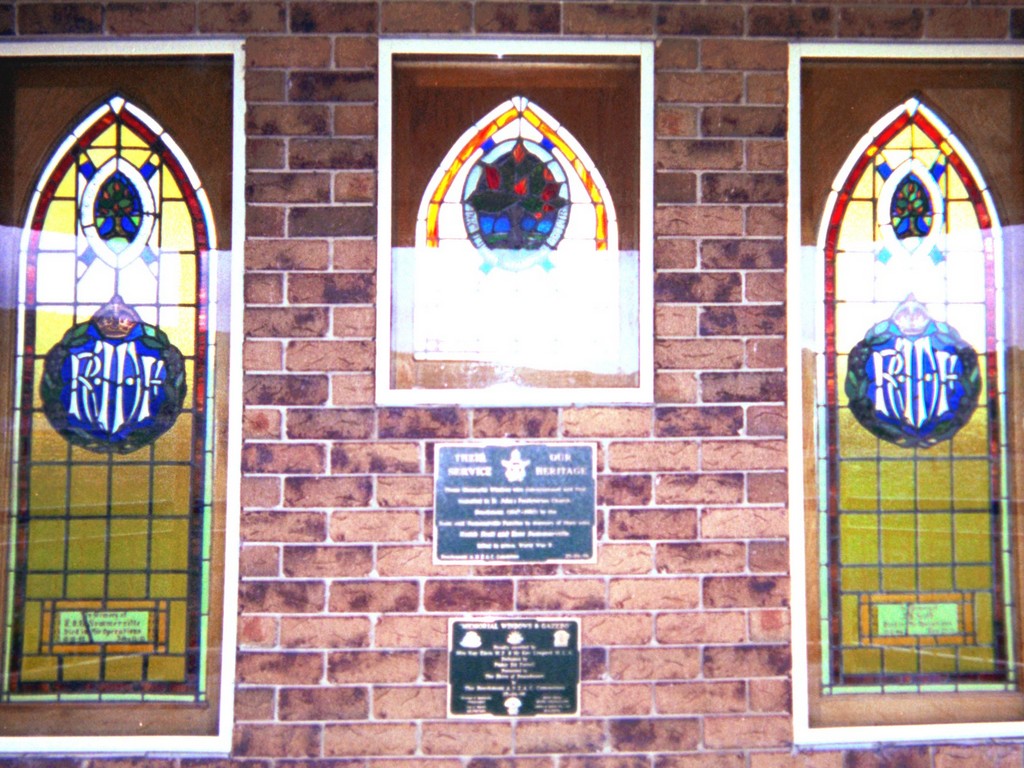 Beechmont Memorial Windows and Gazebo