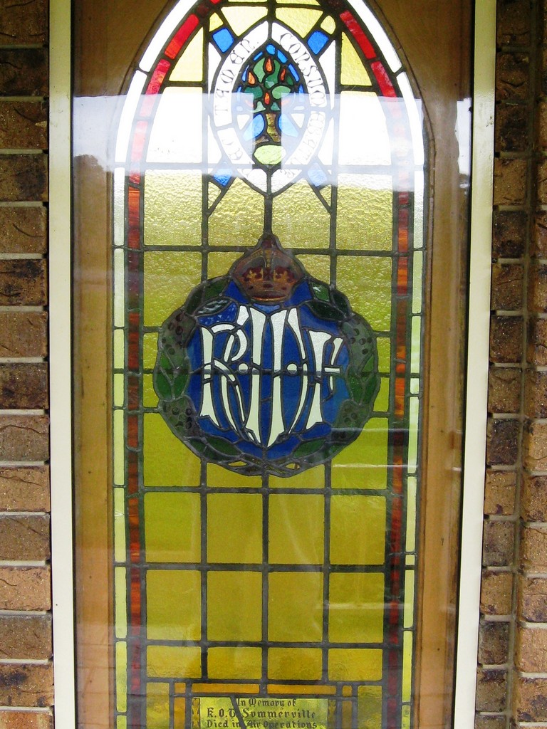 Beechmont Memorial Windows and Gazebo
