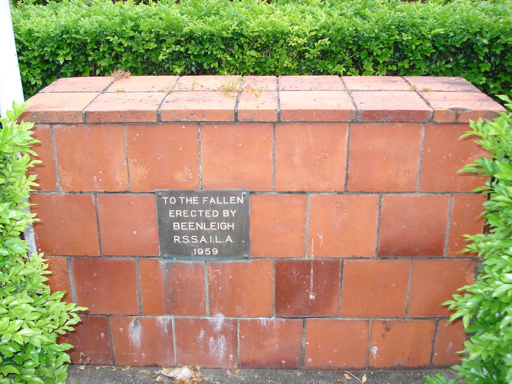 Wall of Beenleigh Soldiers Memorial