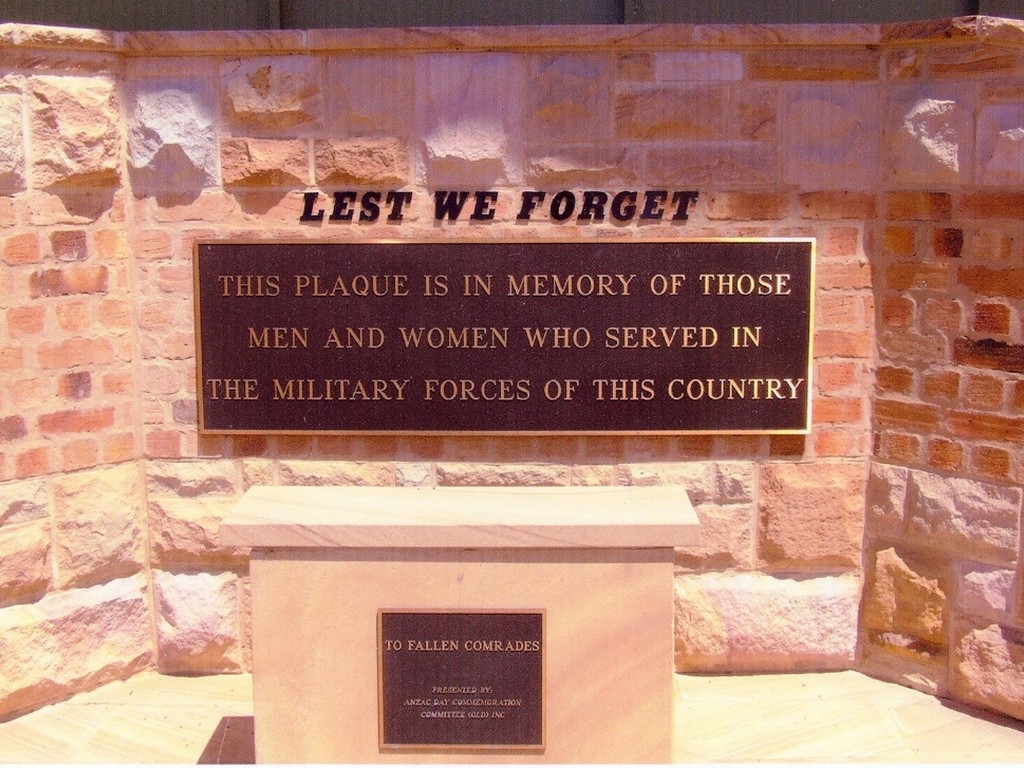 Beerwah War Memorial Cenotaph