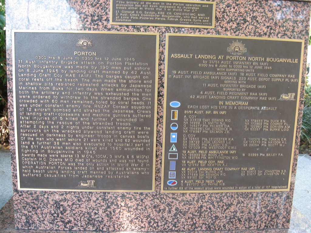 11th Aust Infantry Bde (AIF) Porton Memorial