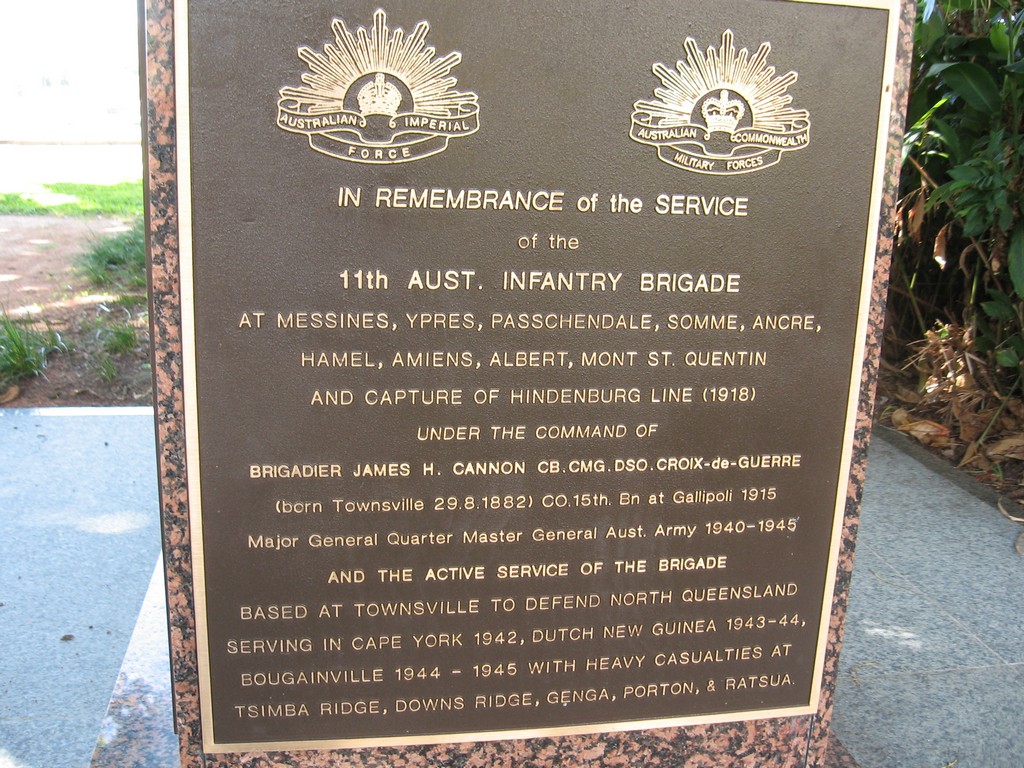 11th Aust Infantry Brigade Porton Memorial