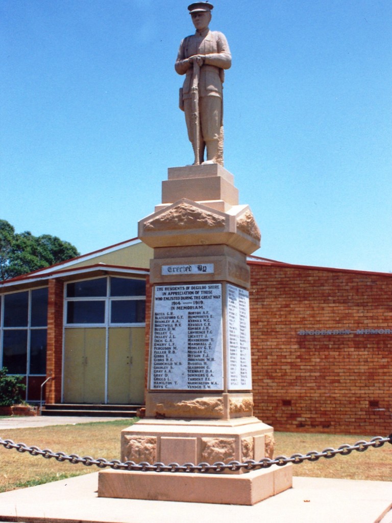 Biggenden War Memorial (Digger)