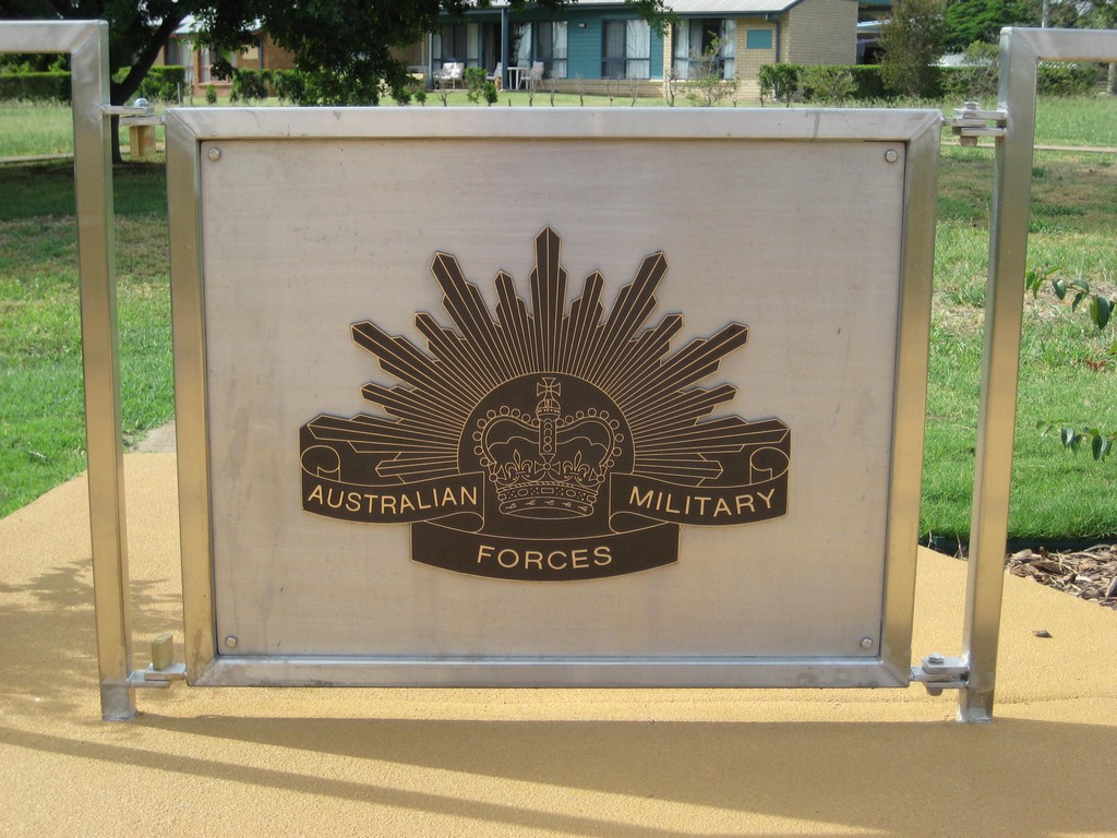 Rising Sun Badge Biloela Cenotaph