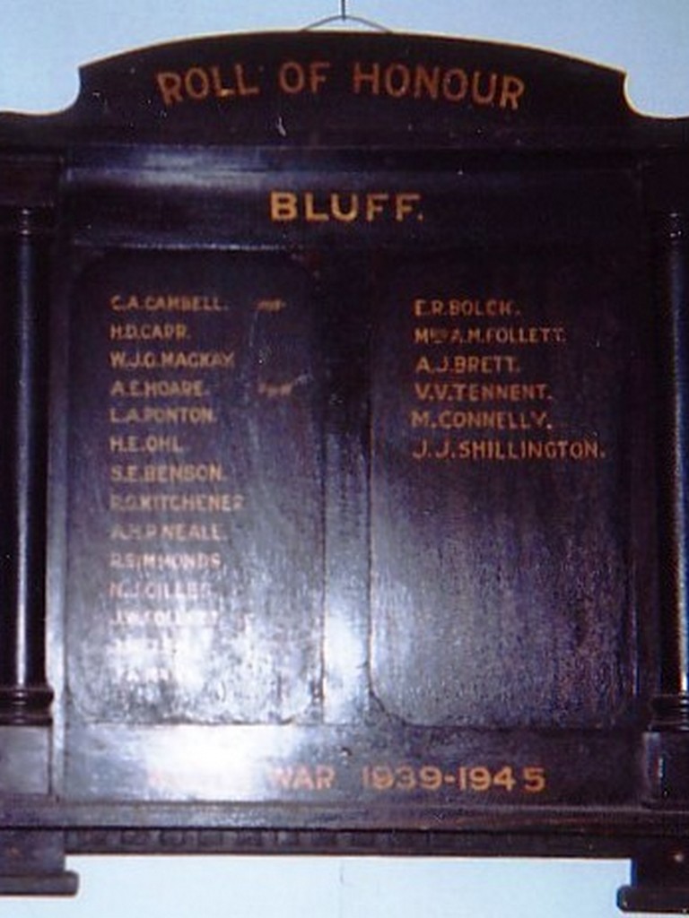 C.W.A. Honour Board