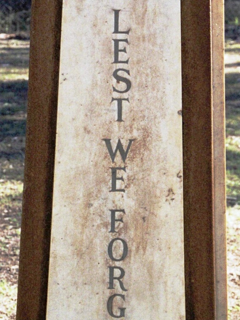 Bollon War Memorial - Front Panel