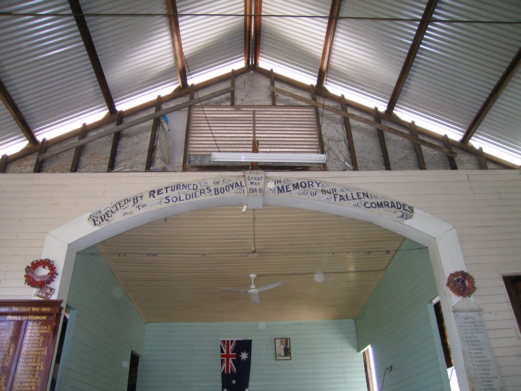 Booyal Memorial Hall Honour Boards