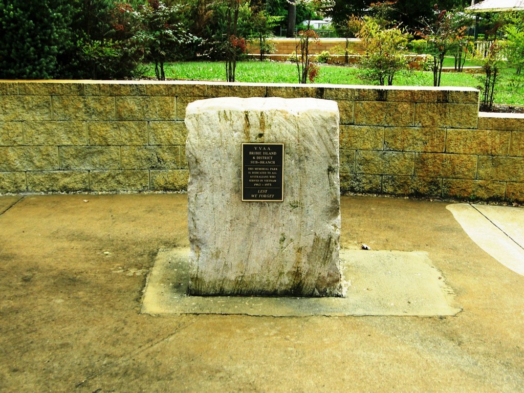 Bribie Island Vietnam Veterans Memorial Park - Stone