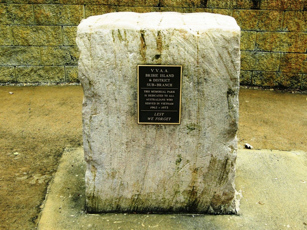 Bribie Island Vietnam Veterans Memorial Park - Stone