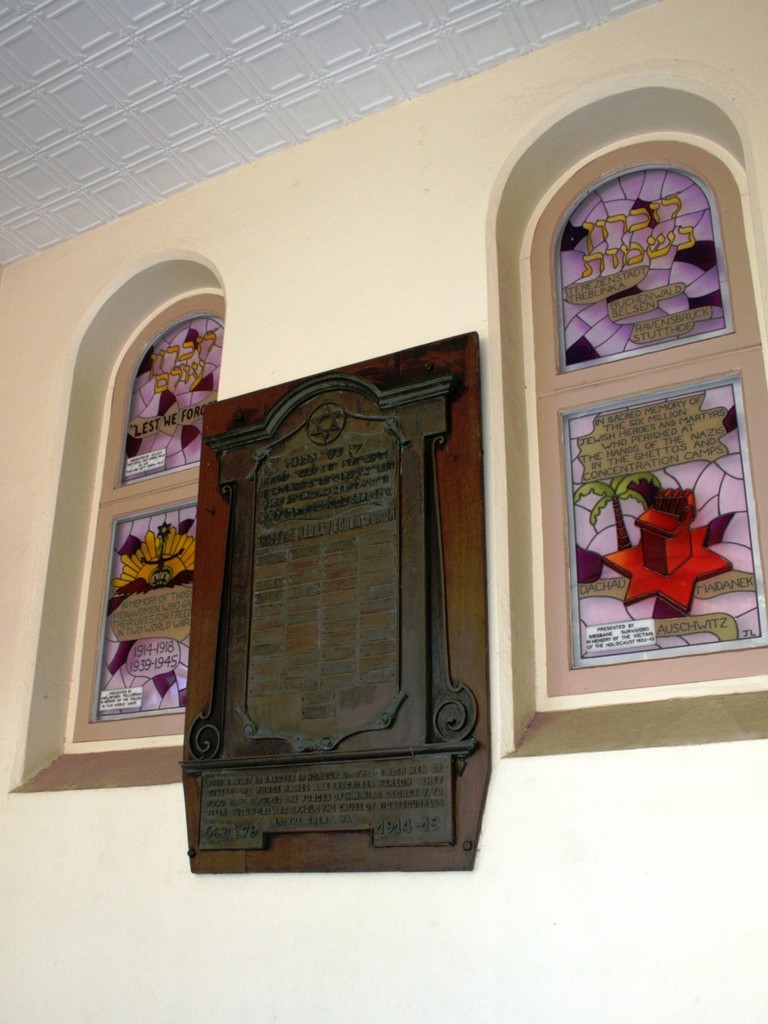 Brisbane Central Synagogue War Memorial