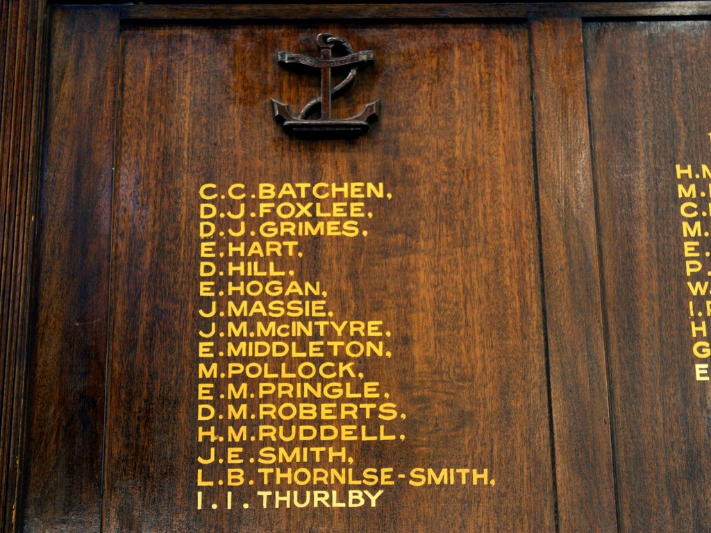 Brisbane Girls Grammar School Honour Board