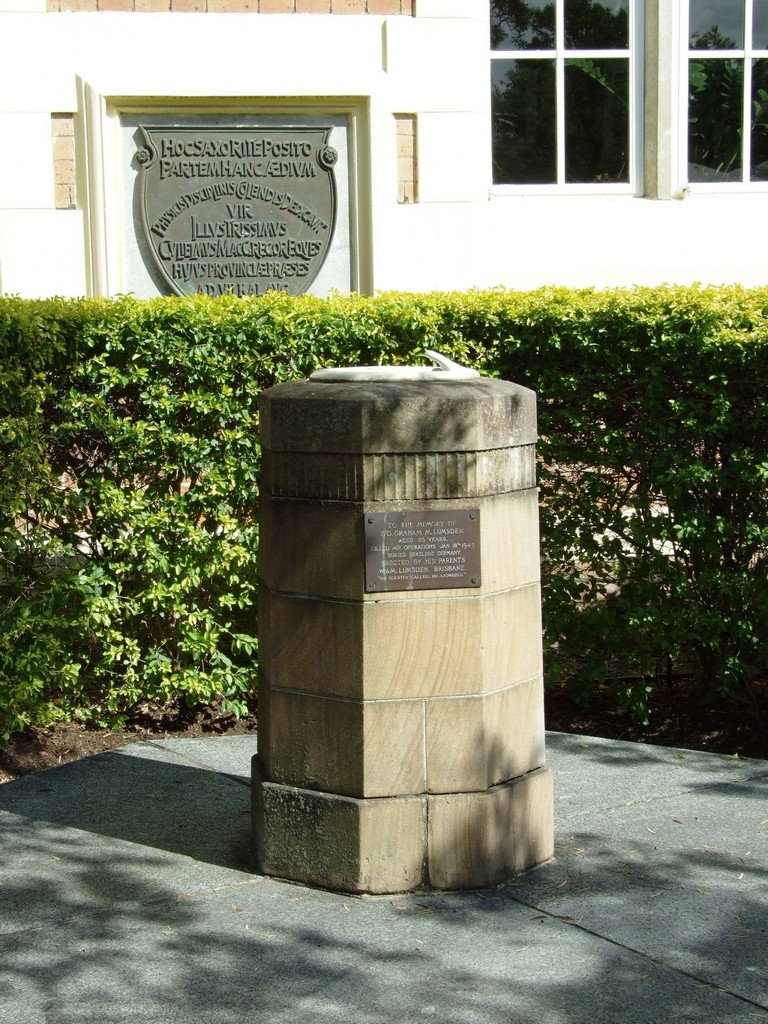 Brisbane Grammar School Lumsden Fountain