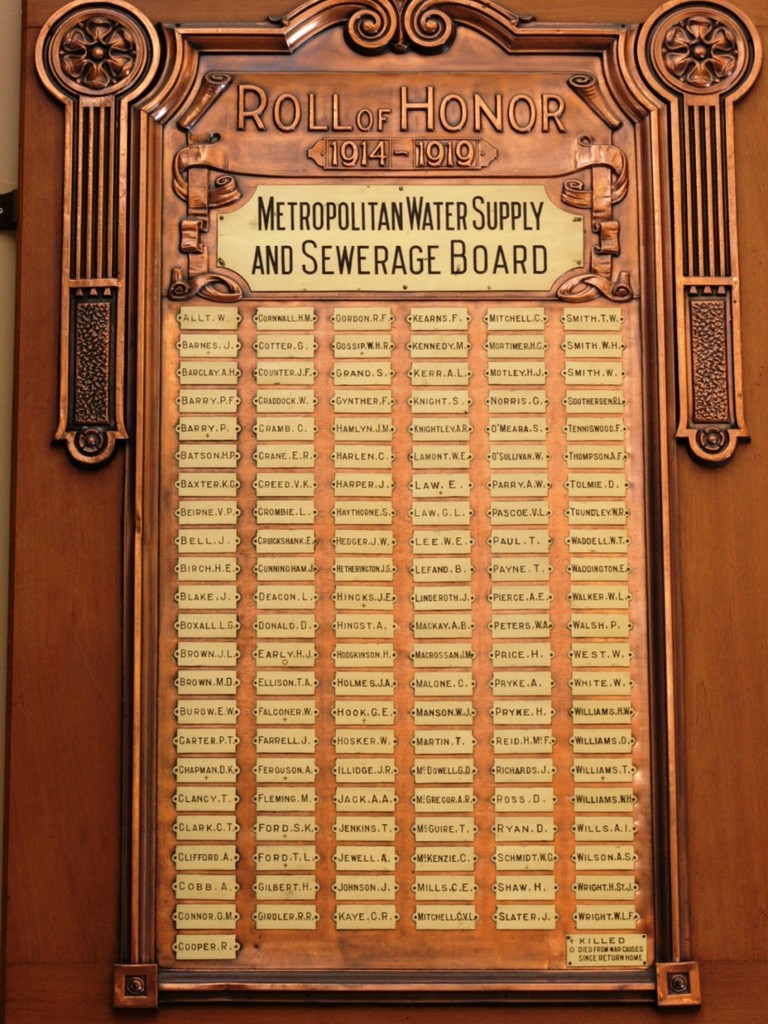 Brisbane Metropolitan Water and Sewerage Honour Board