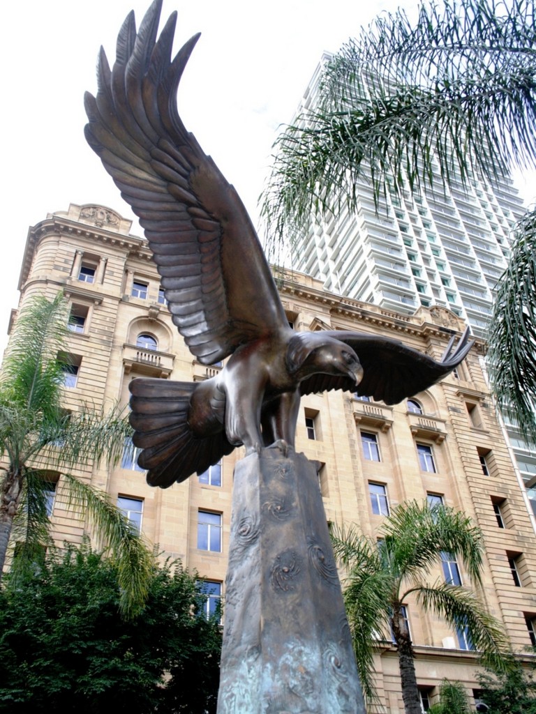 Brisbane Queens Park RAAF Memorial - detail