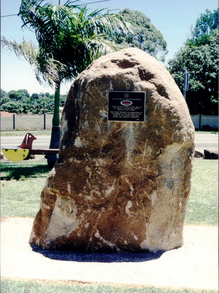 Buderim 37/52 Australian Infantry Battalion Memorial