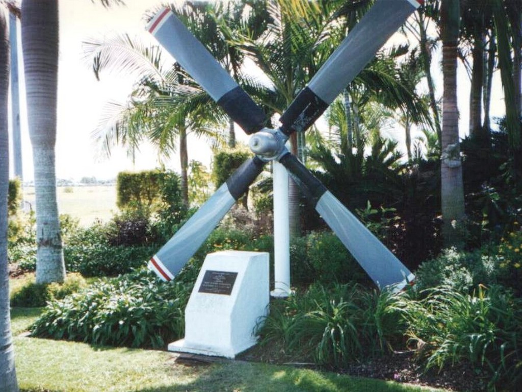 Bundaberg Aerodrome Neptune Propeller Memorial - 2009