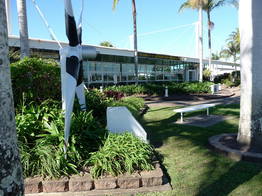 Bundaberg Aerodrome Neptune Propeller Memorial - 2009
